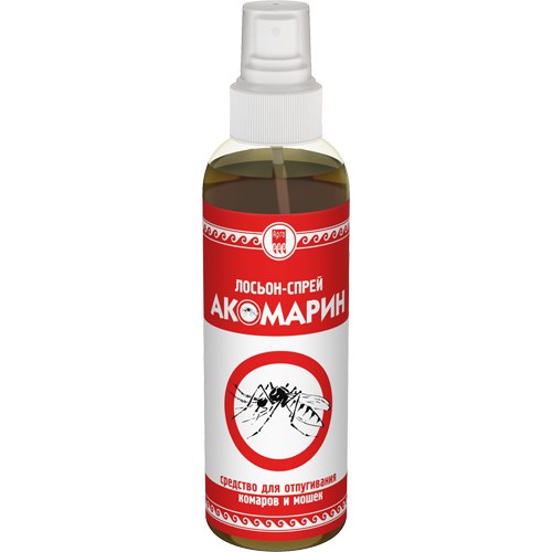 Купить Лосьон-спрей от комаров и мошек Акомарин на сайте арго-заказ